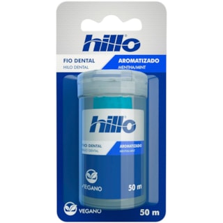 Fio Dental Hillo Aromatizado Mentha/Mint 50m