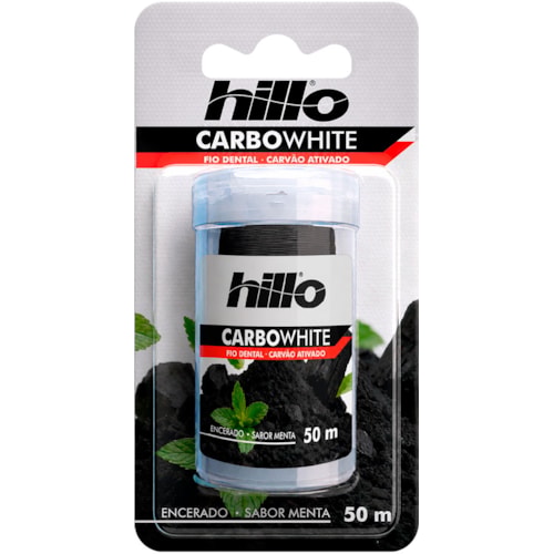 Fio Dental Hillo Carbowhite 50m