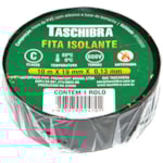 Fita Isolante Taschibra Cor Preta 19mmx10m