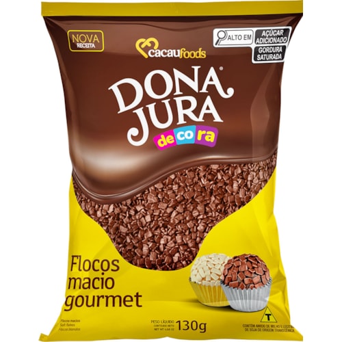 Flocos de Chocolate Dona Jura Decora 130g