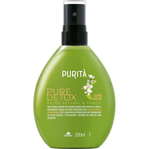 Fluído Micelar Purita Pure Detox 200ml