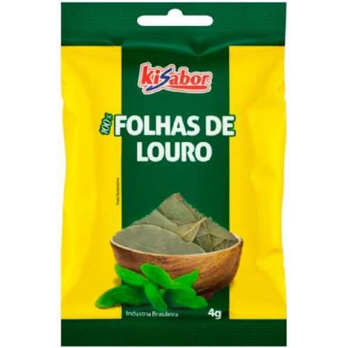 Folhas de Louro Kisabor 4g