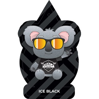 Folhinha Coala Odorizante Ice Black 10g