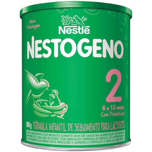 Fórmula Infantil Nestogeno 2 Em Pó 800g