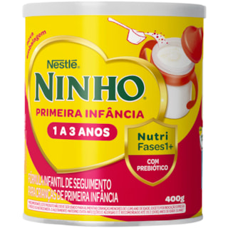 Fórmula Infantil Ninho em Pó Fases 1+ Prebio 1 400g