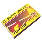 Fósforos Fiat Lux Extra Longos 50 unidades