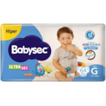 Fralda Babysec Ultra Sec Galinha Pintadinha Hiper G 64Un