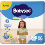 Fralda Babysec Ultra Sec Galinha Pintadinha Jumbo XG 20Un