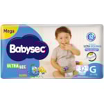 Fralda Babysec Ultra Sec Galinha Pintadinha Mega G 32Un