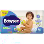 Fralda Babysec Ultra Sec Galinha Pintadinha Mega M 38Un