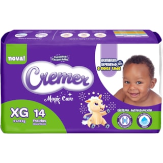 Fralda Cremer Disney Baby Jumbinho XG 14 Unidades