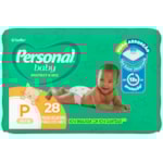 Fralda Descartável Personal Baby Protect & Sec Jumbo P 28Un