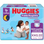 Fralda Huggies Roupinha Tripla Proteção XXG 22Un