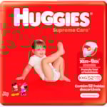 Fralda Huggies Supreme Care Hiper XXG 52 Unidades