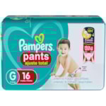 Fralda Pampers Pants Ajuste Total G 16Un