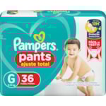 Fralda Pampers Pants Ajuste Total G 36Un