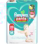 Fralda Pampers Pants Ajuste Total M 20Un