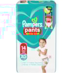 Fralda Pampers Pants Ajuste Total XG 14Un