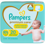 Fralda Pampers Premium Care Recém Nascido 20Un