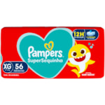 Fralda Pampers SuperSequinha Hiper XG 56Un