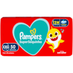Fralda Pampers SuperSequinha Hiper XXG 50Un