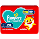 Fralda Pampers SuperSequinha P 20Un