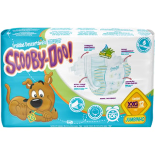 Fralda Scooby Doo Jumbinho XXG 12Un
