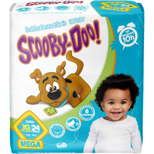 Fralda Scooby Doo Mega XG 24Un