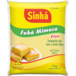 Fubá Sinhá Fino 1kg