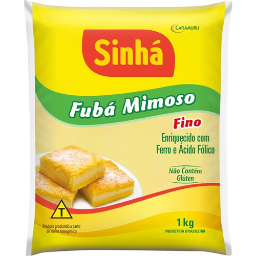 Fubá Sinhá Fino 1kg