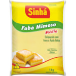 Fubá Sinhá Médio 1kg