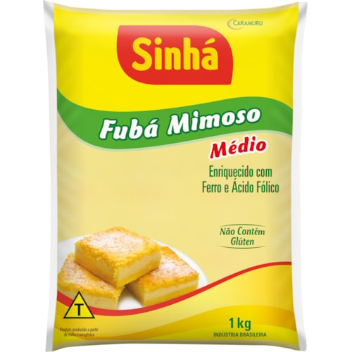 Fubá Sinhá Médio 1kg