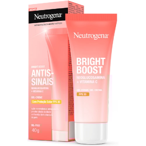 Gel Antissinais Neutrogena Bright Boost FPS30 40g