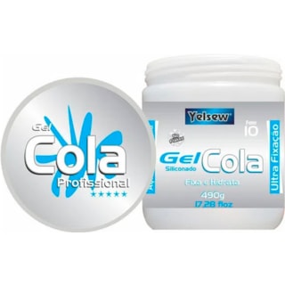 Gel Cola Capilar Yelsew Ultra Fixação Siliconado Fator 10 490g