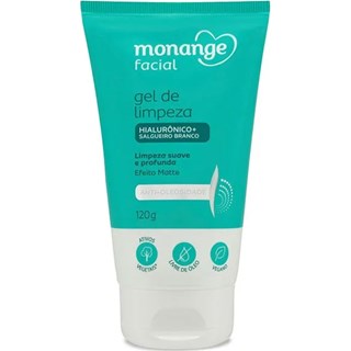 Gel de Limpeza Facial Monange Anti-Oleosidade 120g