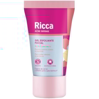 Gel Esfoliante Facial Ricca Acne Defense 60g