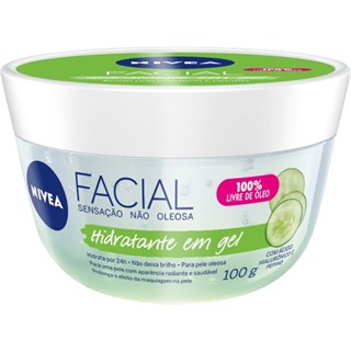 Gel Facial Nivea Hidratante Ácido Hialurônico e Pepino 100g