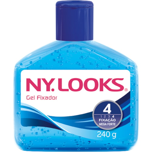 Gel Fixador Ny Looks Azul 240g