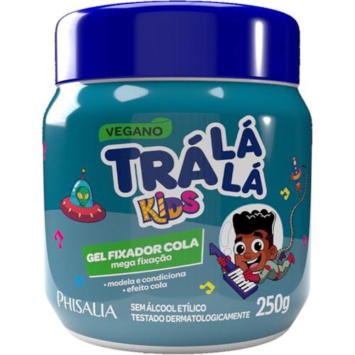 Gel Fixador Trá Lá Lá Kids Efeito Cola 250g