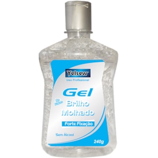 Gel Fixador Yelsew Brilho Molhado 240g