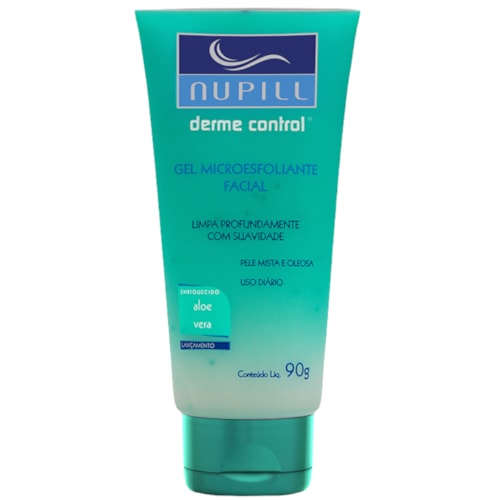 Gel Microesfoliante Facial Nupill Derme Control 90g