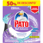 Gel Sanitário Pato Lavanda Adesivo Refil 38g Promo