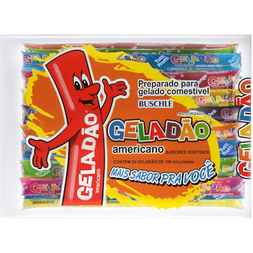 Geladinho Americano Sortidos 10x55ml