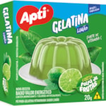 Gelatina Apti Sabor Limão 20g