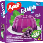 Gelatina Apti Sabor Uva 20g