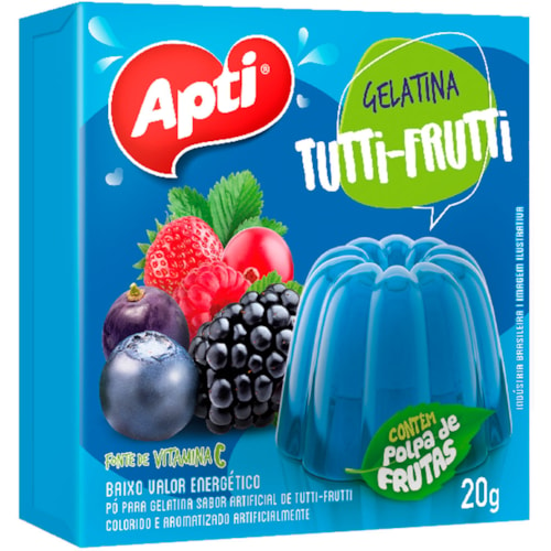 Gelatina Apti Tutti Frutti 20g