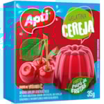 Gelatina Apti Vitaminada Cereja 35g