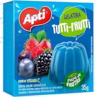 Gelatina Apti Vitaminada Tutti Frutti 35g