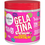 Gelatina Capilar Salon Line Definição Cacjps Ostentação 550g