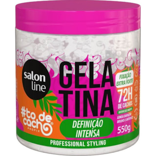 Gelatina Capilar Salon Line Definição Intensa 550g